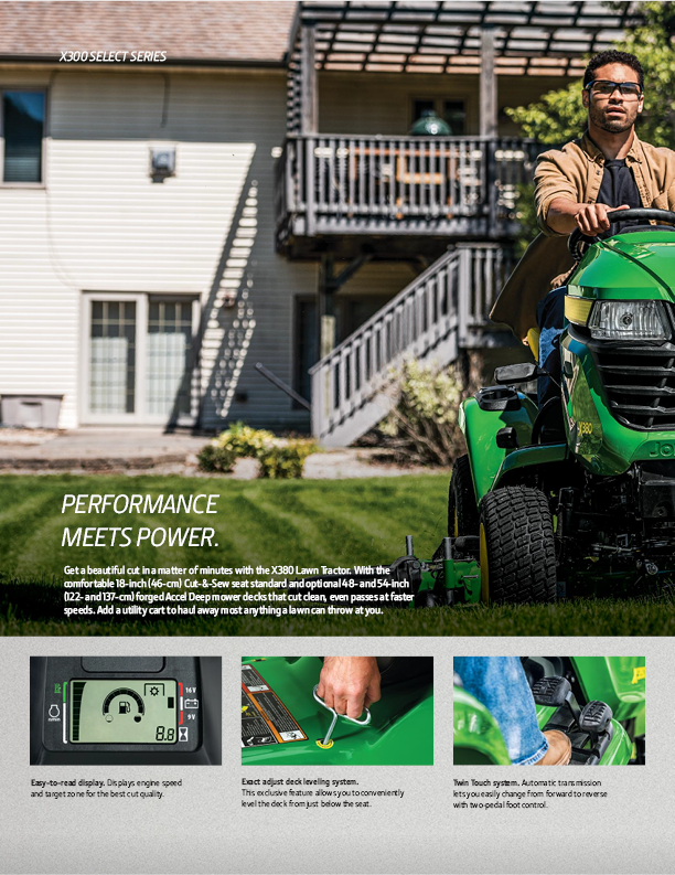 100, 200, X300, X500, and X700 Series Snow Brochure