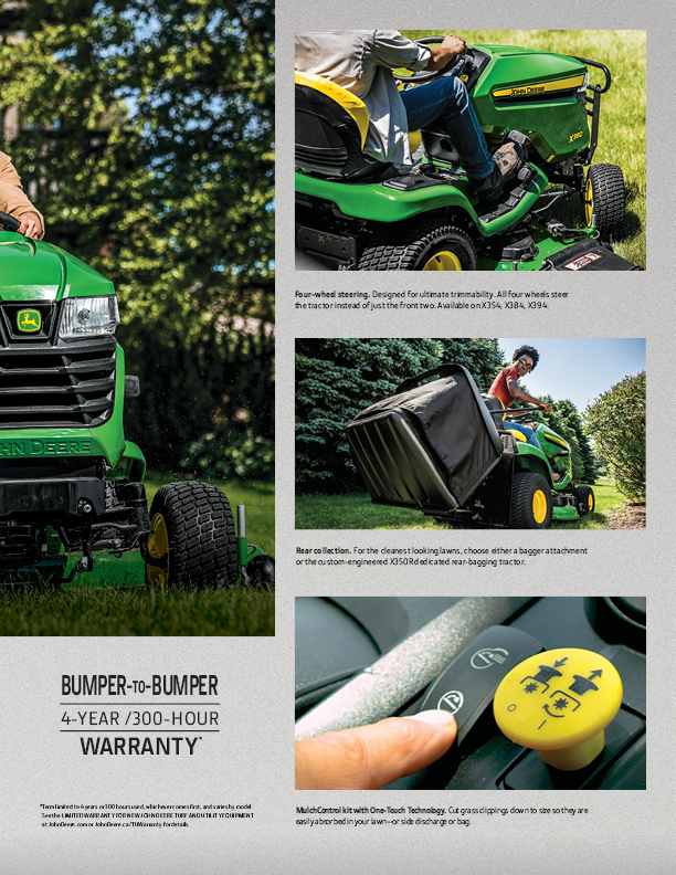100, 200, X300, X500, and X700 Series Snow Brochure